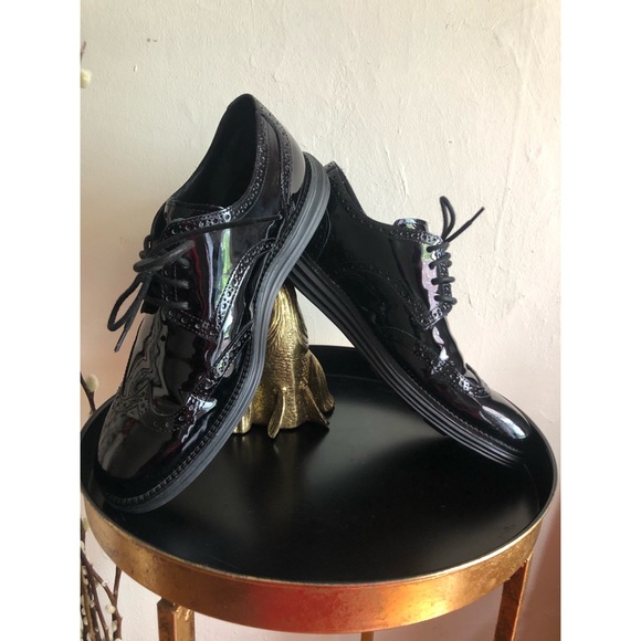 Cole Haan Lunargrand Wing Tip Patent leather - Picture 8 of 16